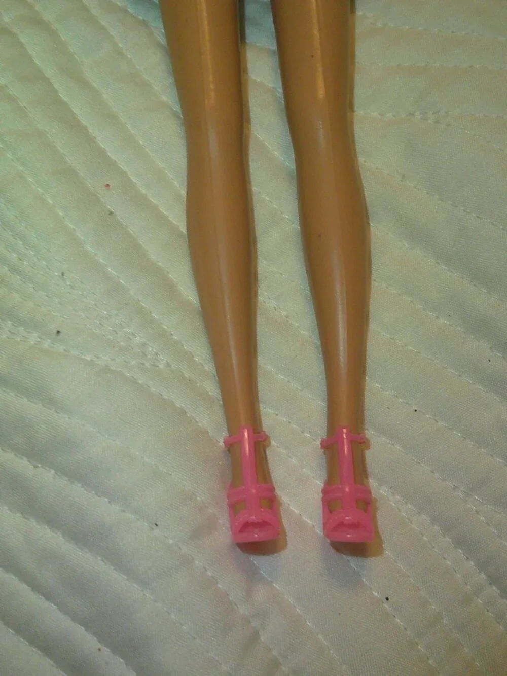 Barbie in White & Pink Dress, 90's Barbie